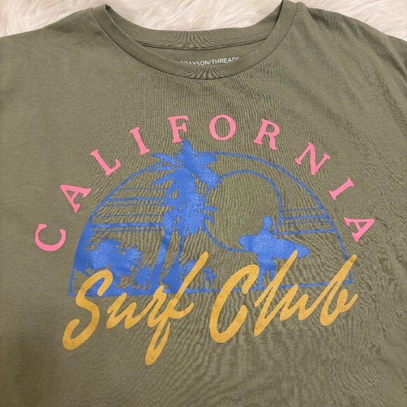 Grayson Threads, The Label Juniors' Surf Club Graphic T-Shirt - Picture 2 of 7